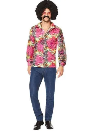 Flower Power Shirt Mens/Ladies 60’s,70’s Hippie - Buy Online Only