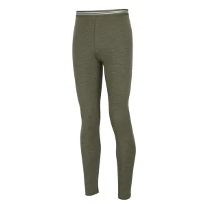 Merino Wool Long Pants - Green by Hoggs of Fife