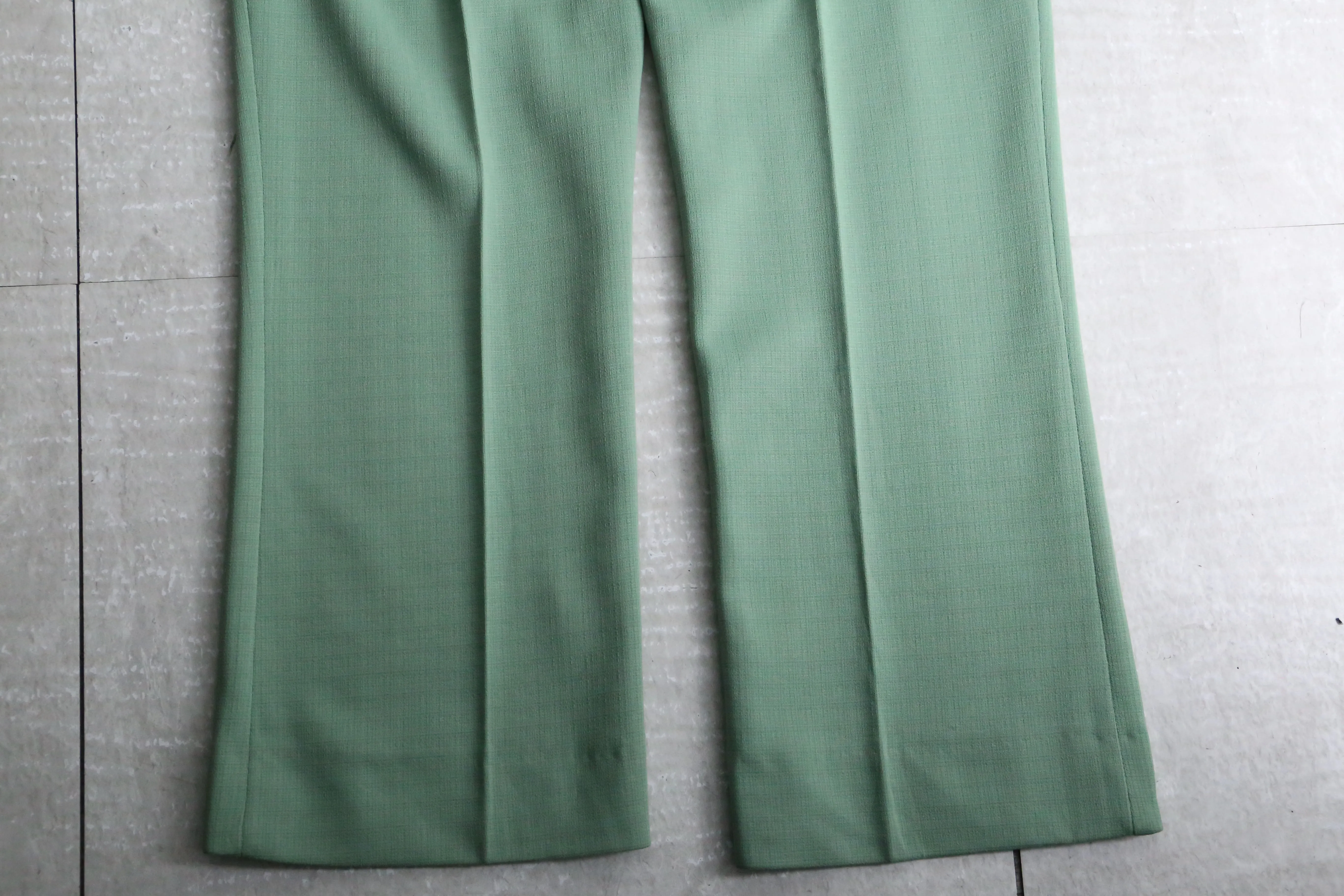 70’s “Sears” mint green flare pants