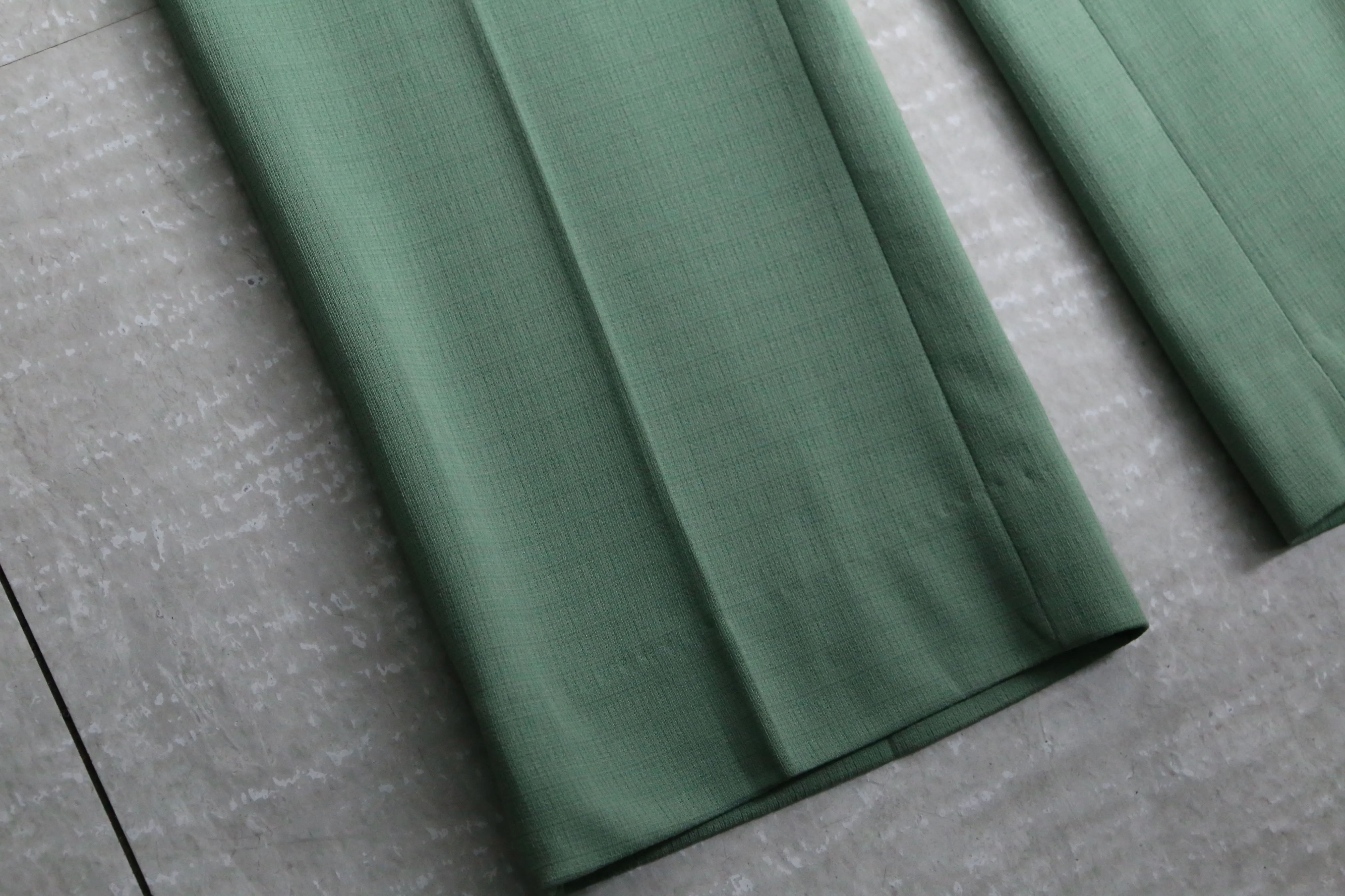 70’s “Sears” mint green flare pants