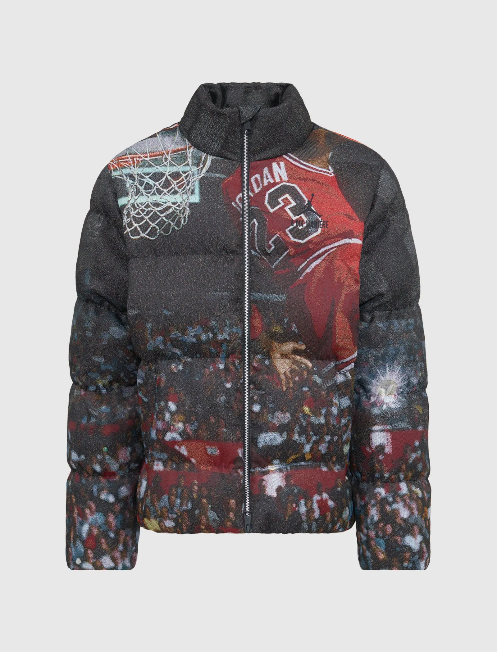 A MA MANIÉRE X JORDAN BRAND ALL OVER PRINT PUFFER JACKET