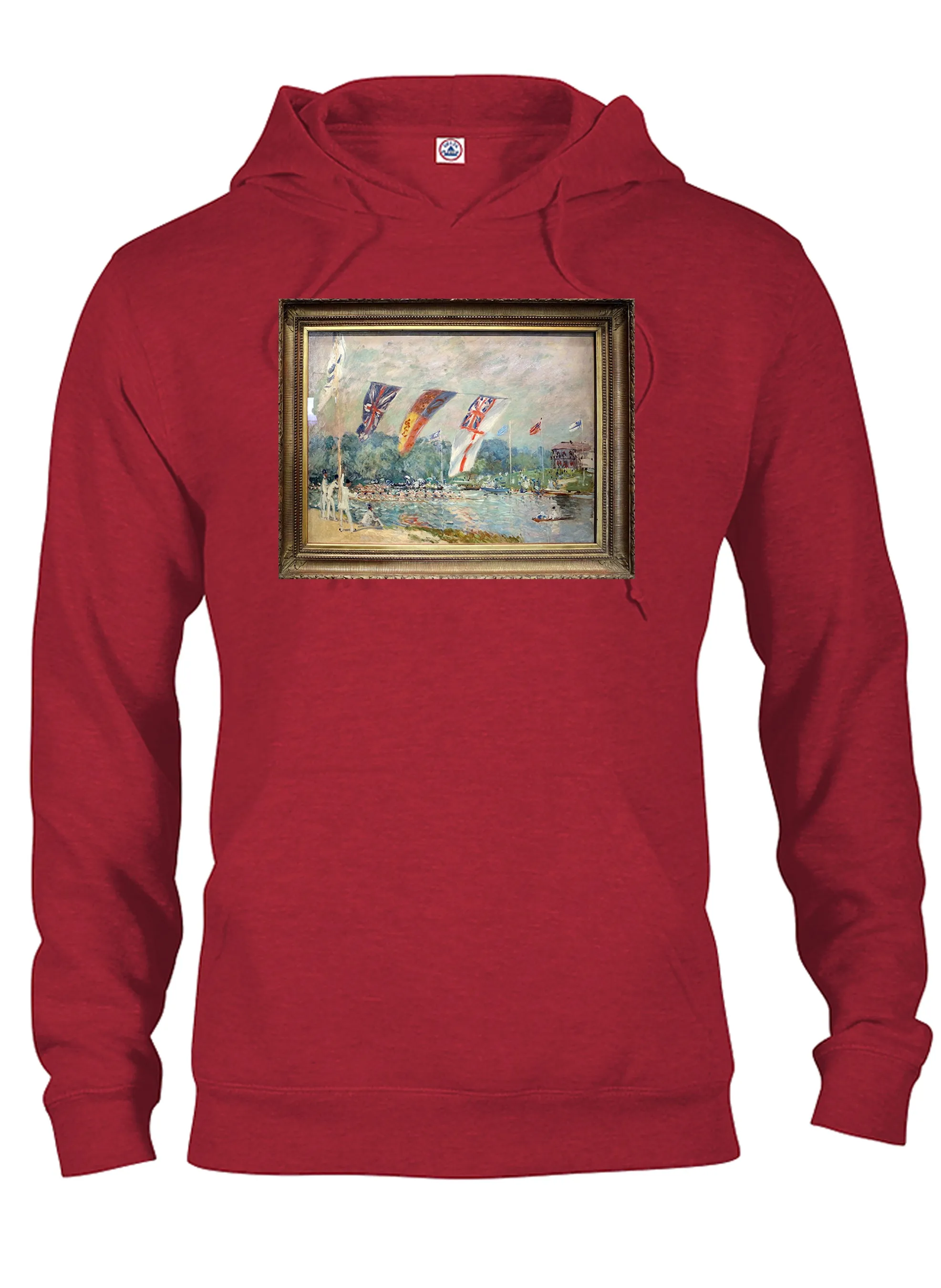 Alfred Sisley - Regatta at Molesey T-Shirt