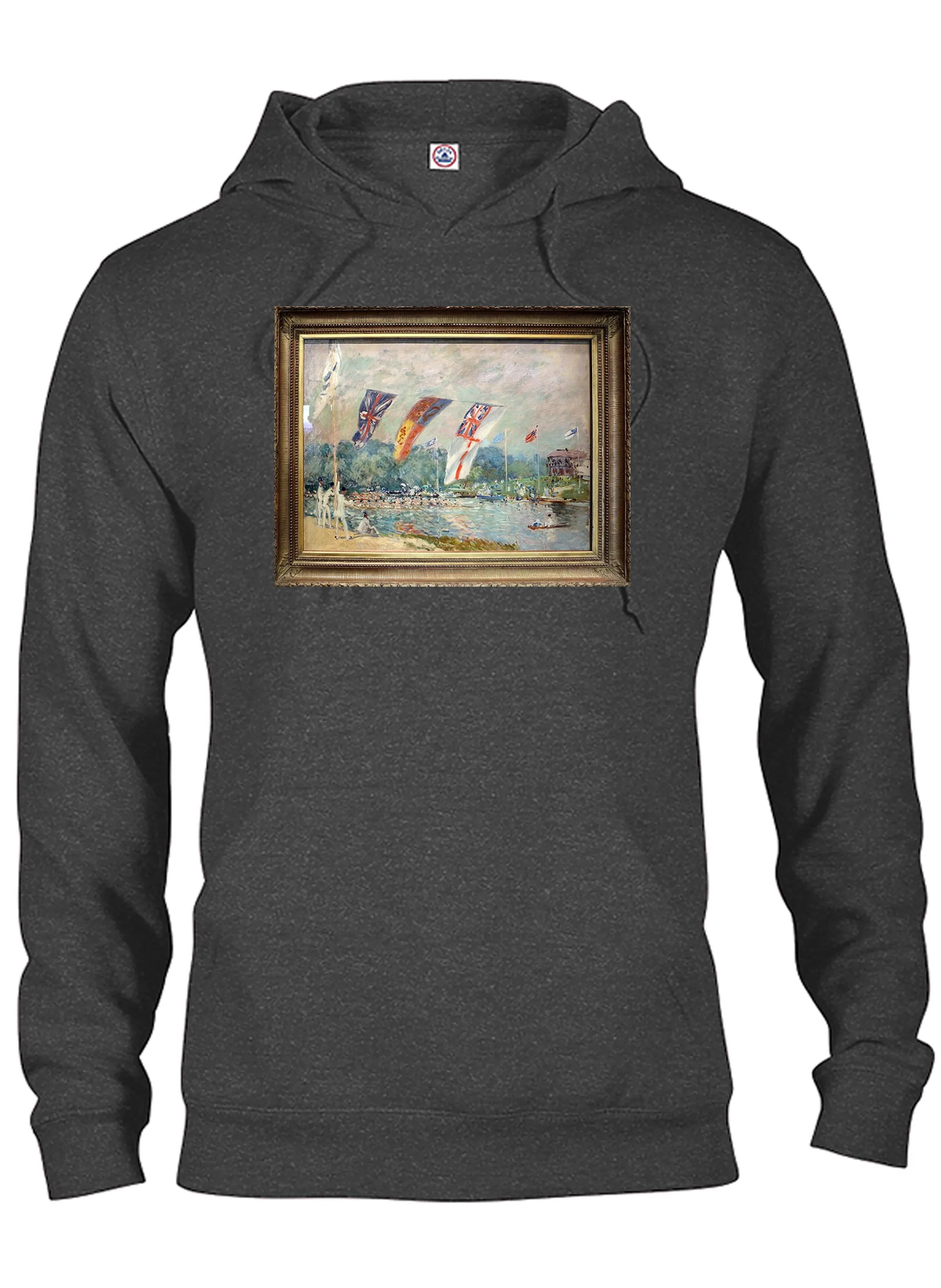 Alfred Sisley - Regatta at Molesey T-Shirt