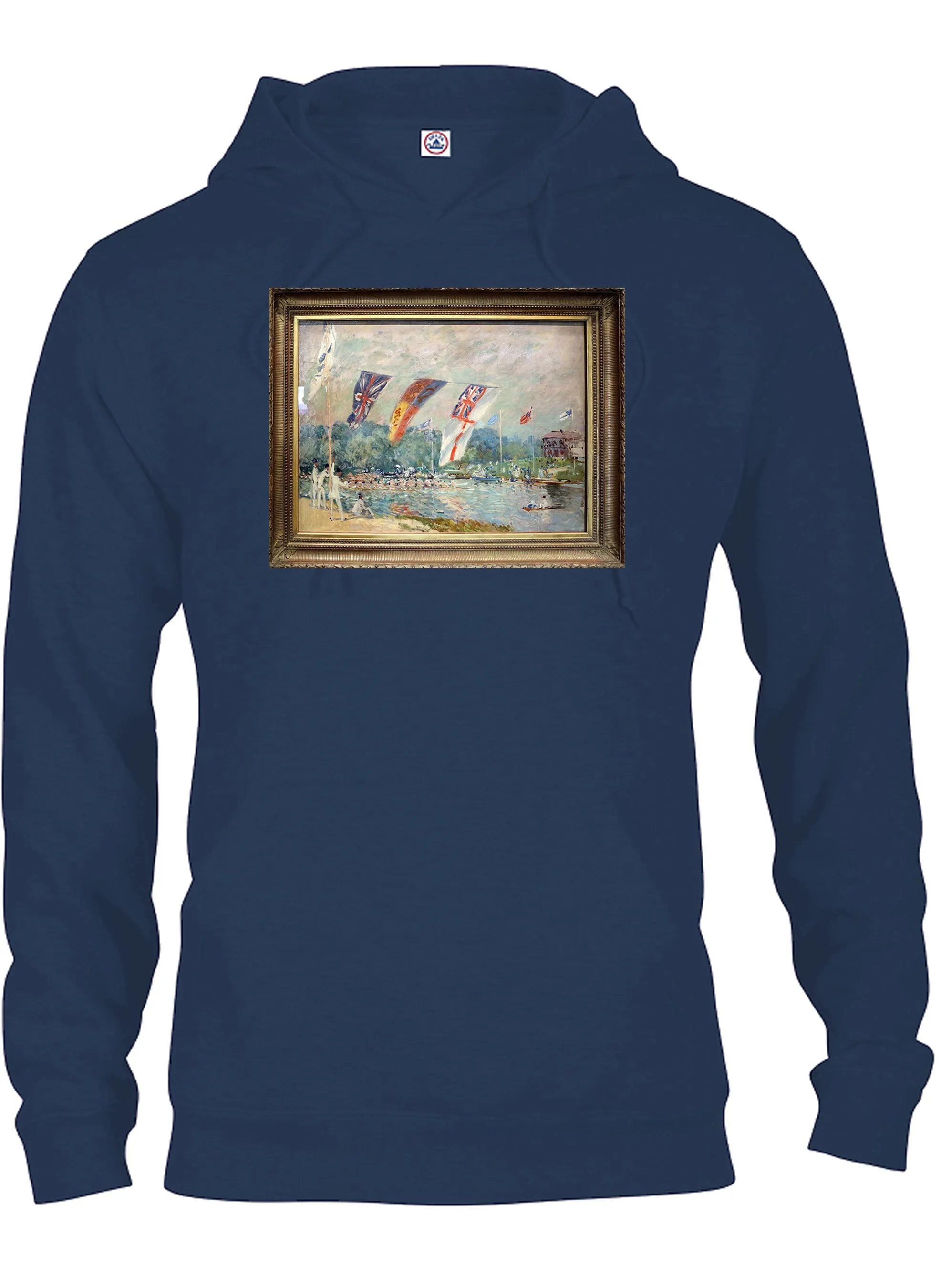 Alfred Sisley - Regatta at Molesey T-Shirt