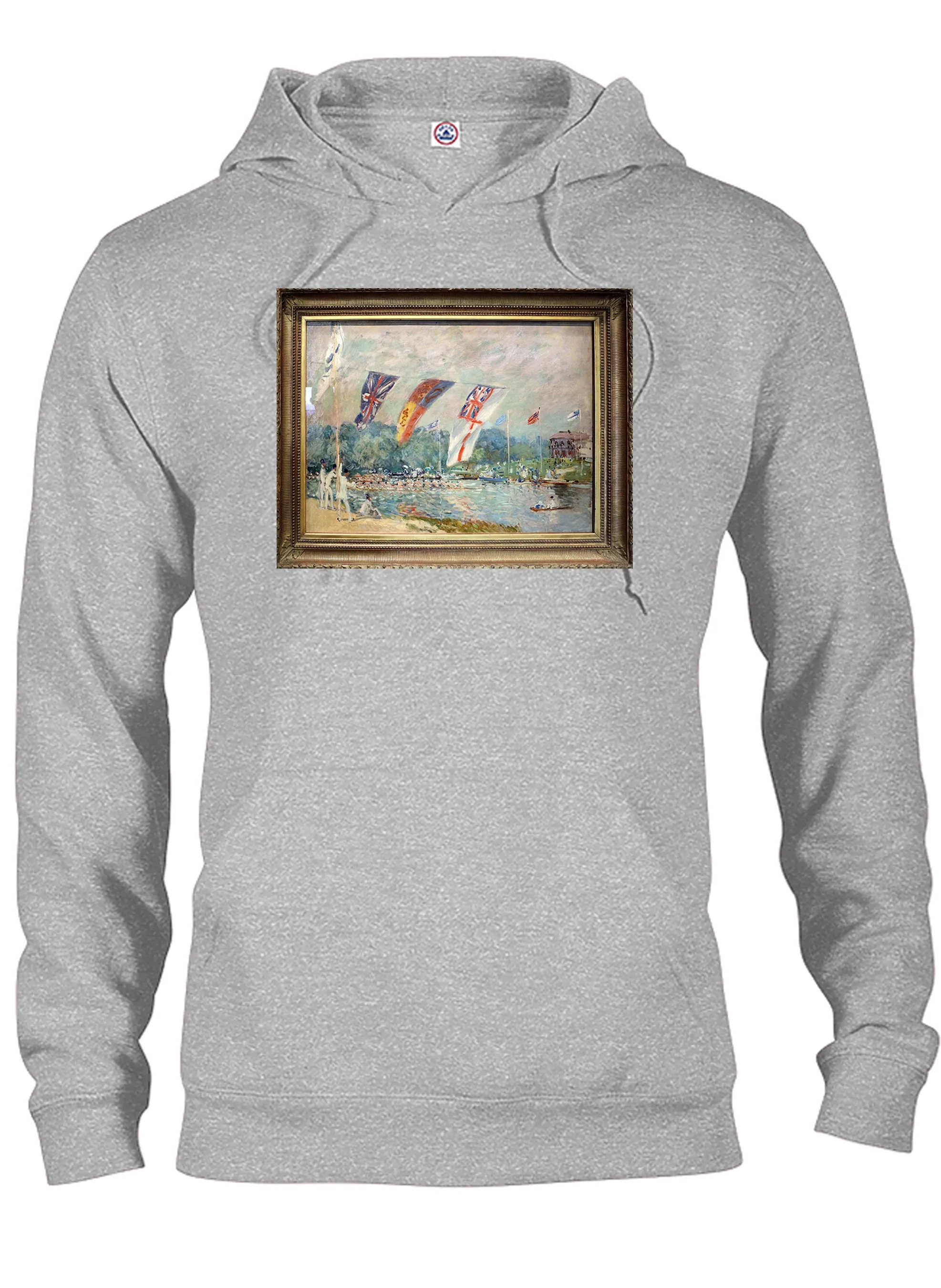 Alfred Sisley - Regatta at Molesey T-Shirt