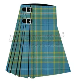 All Ireland Blue Premium Tartan Kilt