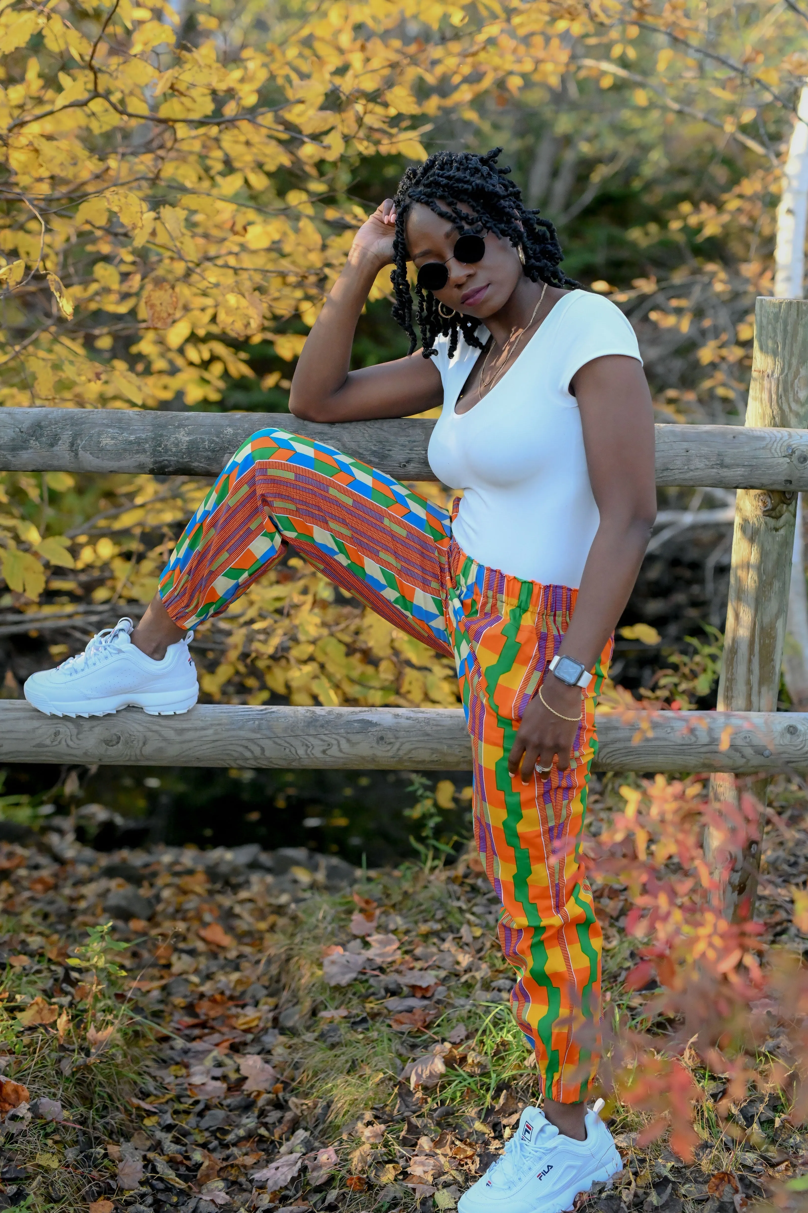 Ally African Print Jogger Pant