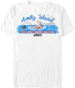 Annual Regatta Billboard Jaws T-Shirt