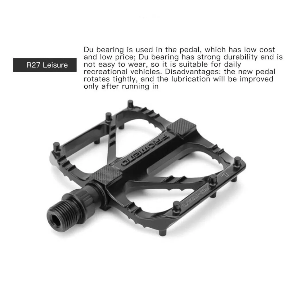 Anti-Slip Bearing Road/Mountain Bike Pedals, Dust/Waterproof