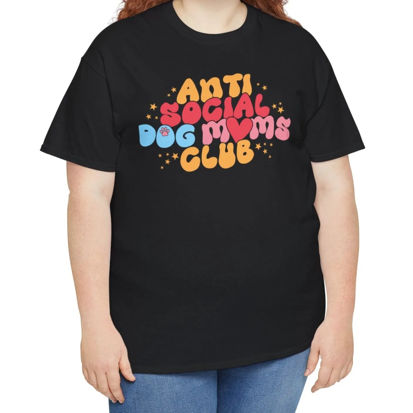 Anti Social Dog Moms Club Tee