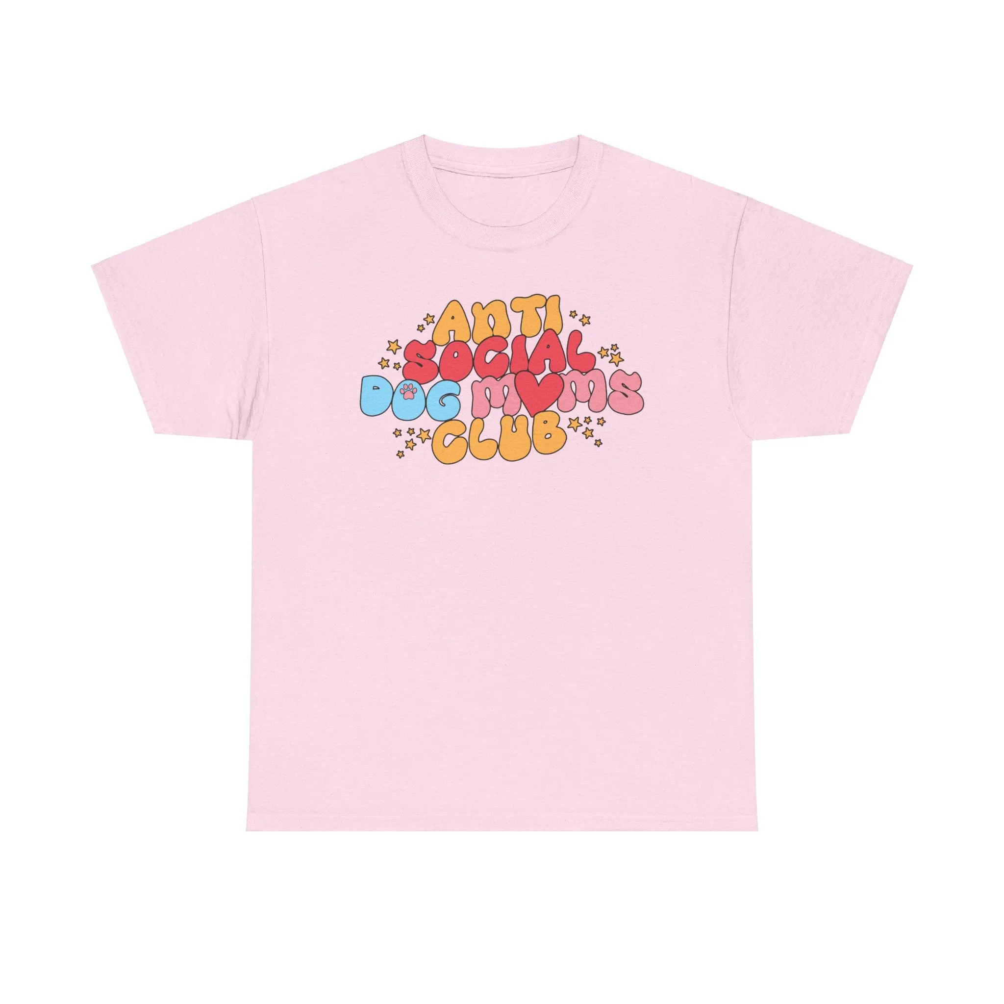 Anti Social Dog Moms Club Tee