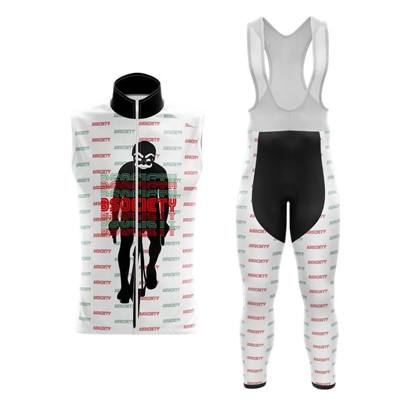 B Society (V3) (White) Club Cycling Kit