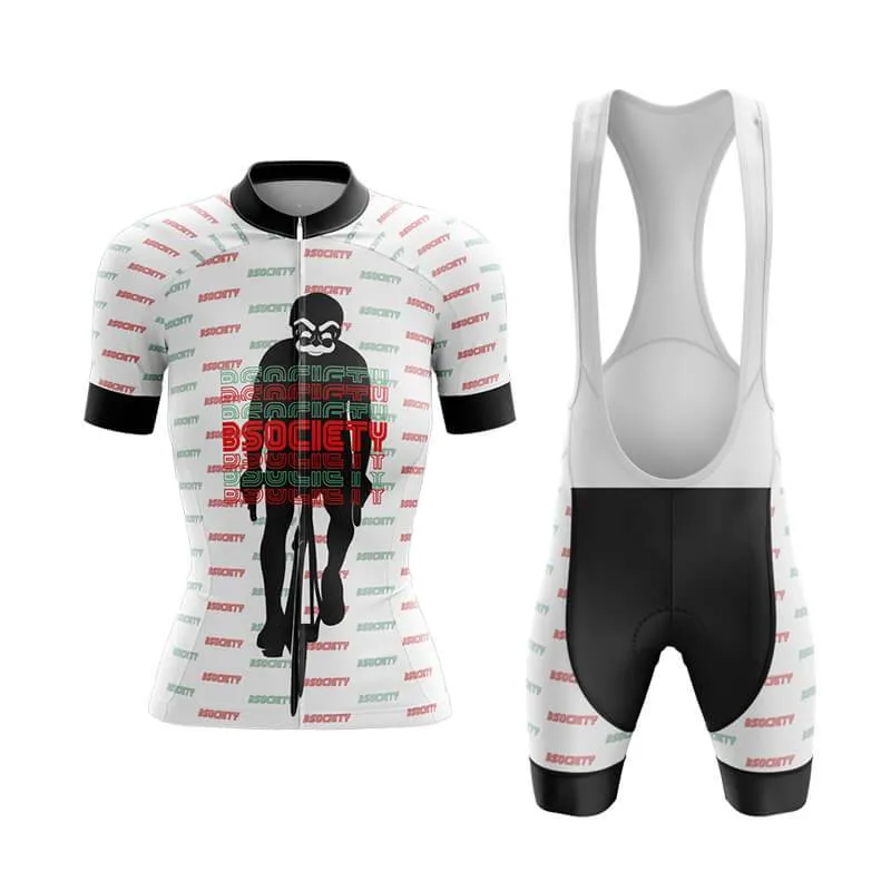 B Society (V3) (White) Club Cycling Kit