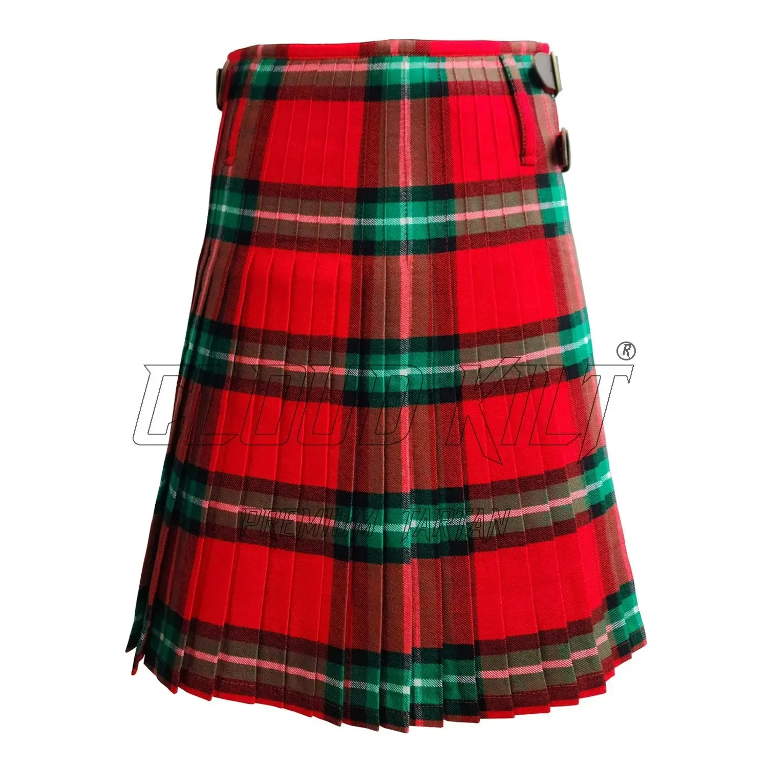 Bacon Red Tartan Kilt For Men