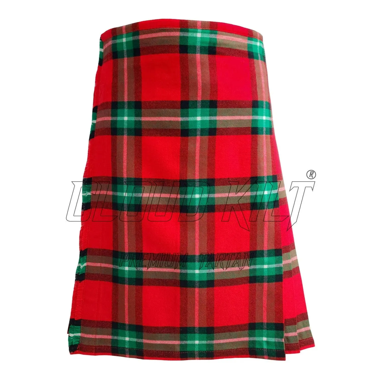 Bacon Red Tartan Kilt For Men