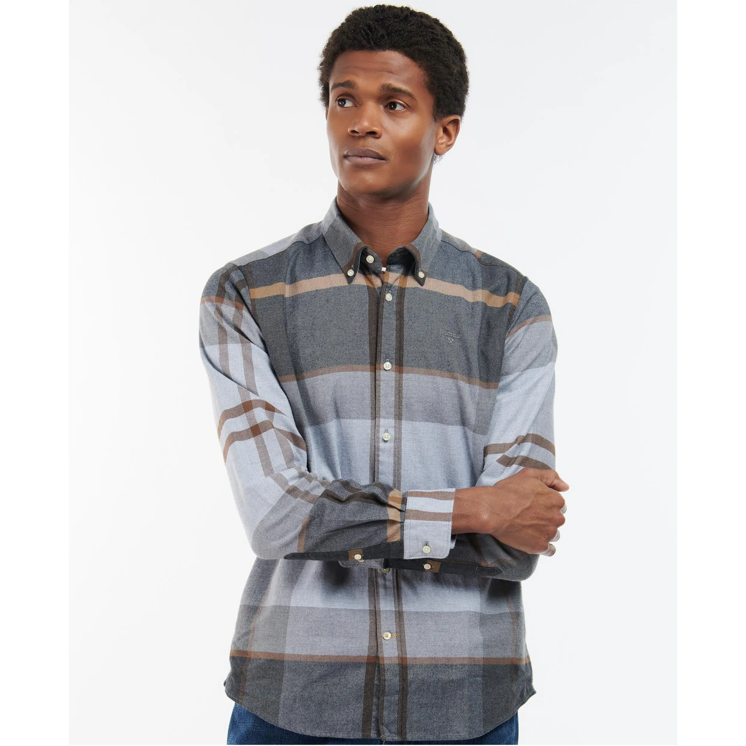 Barbour Iceloch Tailored Shirt MSH4994TN86 - Greystone