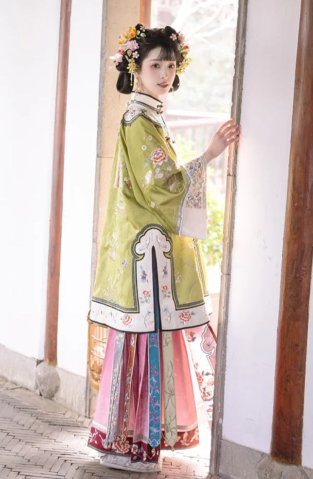 Bi Ying 碧影 Jade Shadow Qing Han Modernized Set