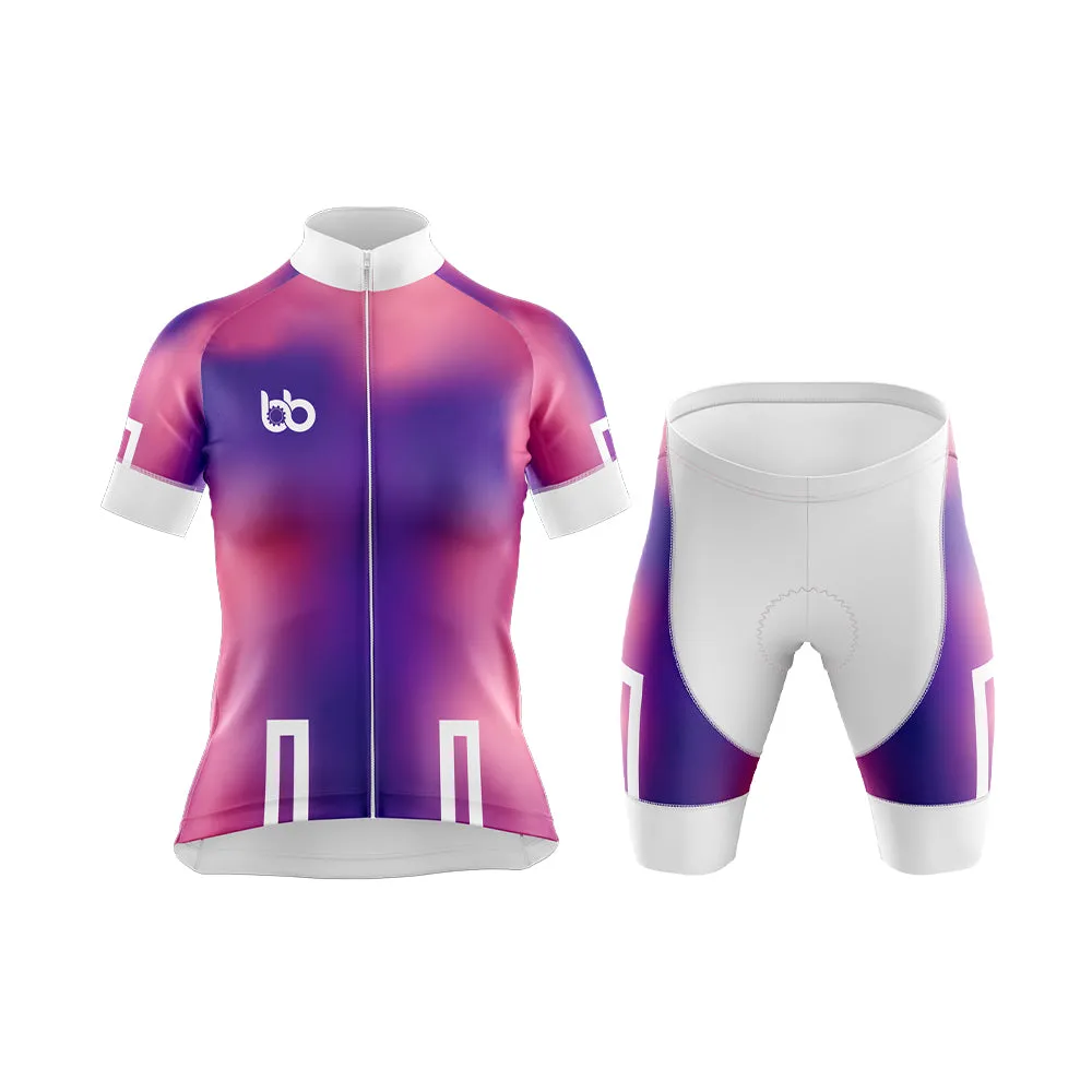 Bicycle Booth Prism (Violet-Pink) Club Cycling Kit