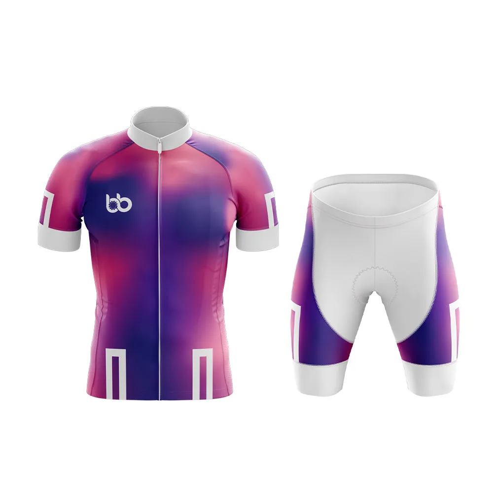 Bicycle Booth Prism (Violet-Pink) Club Cycling Kit