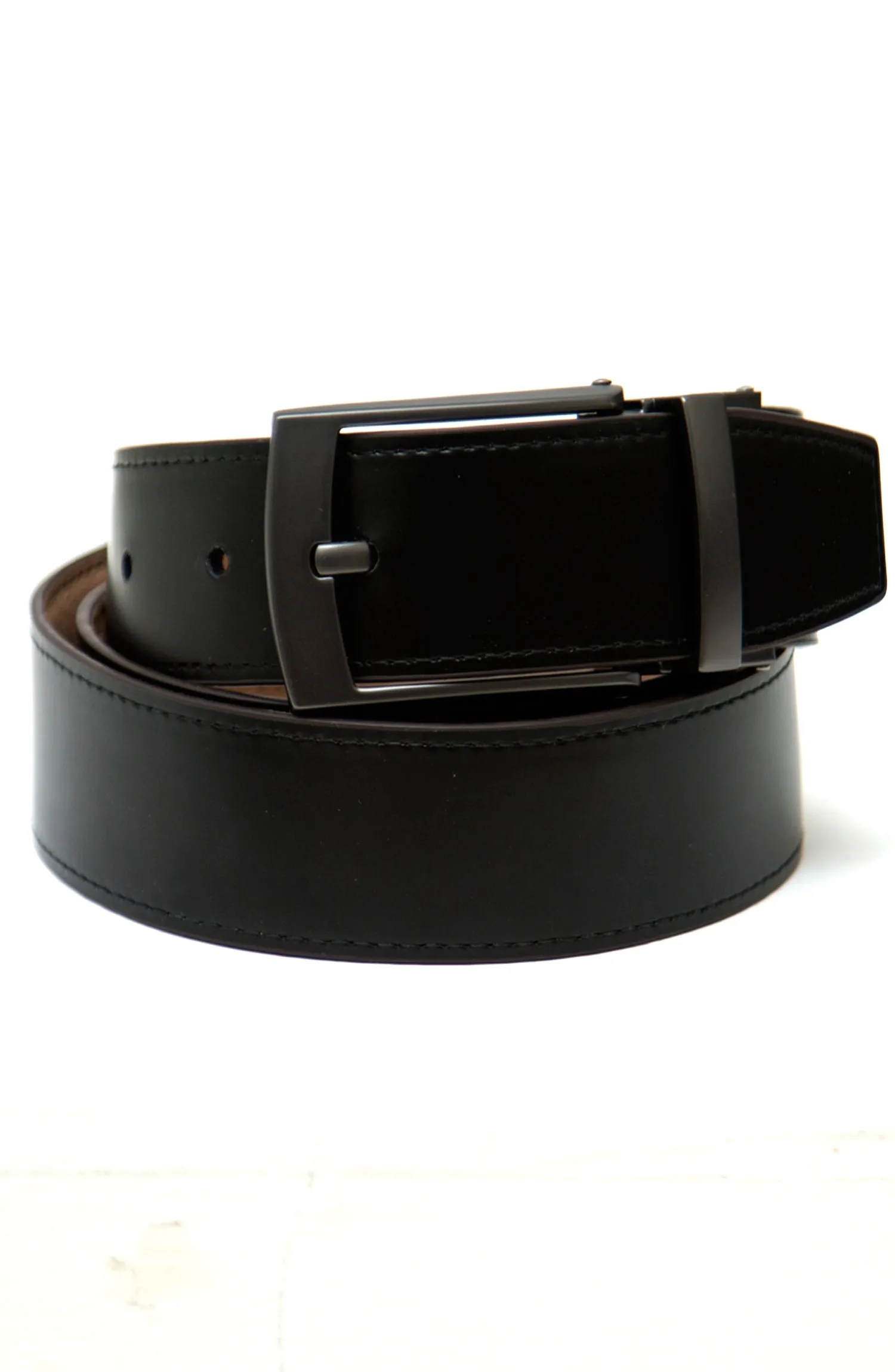 Black and Brown Reversible Belt