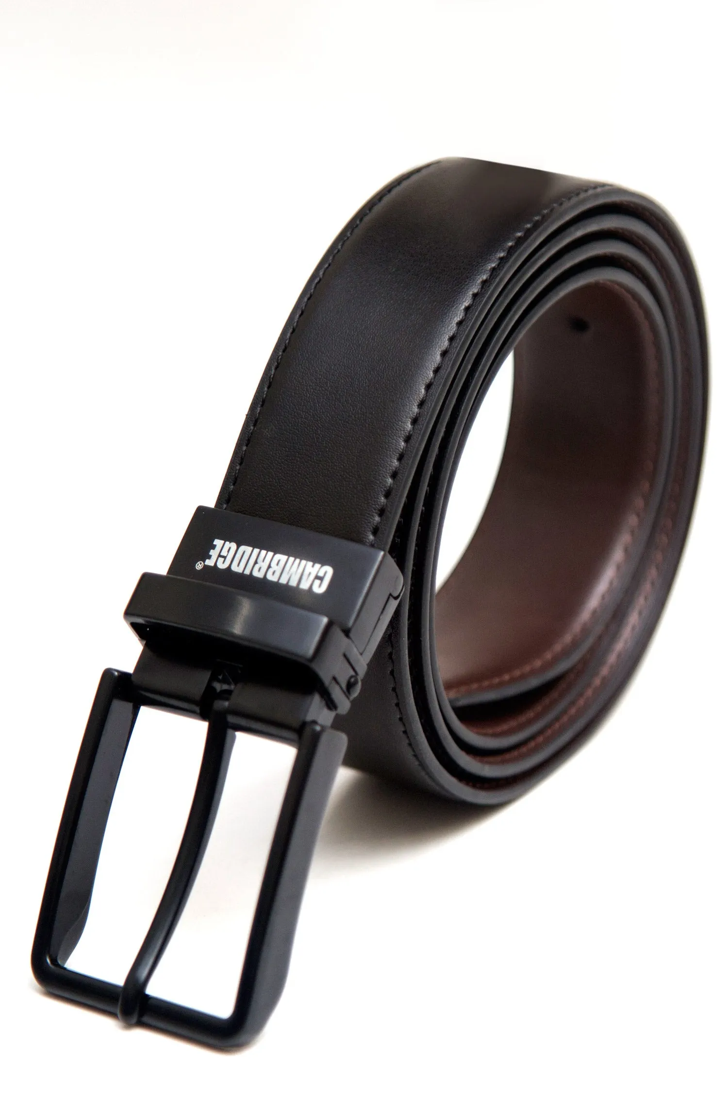 Black And Brown Reversible Leather Belt