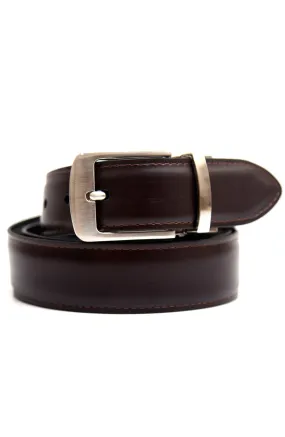 Black And Brown Reversible Leather Belt