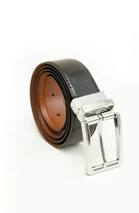 Black and Tan Reversible Belt