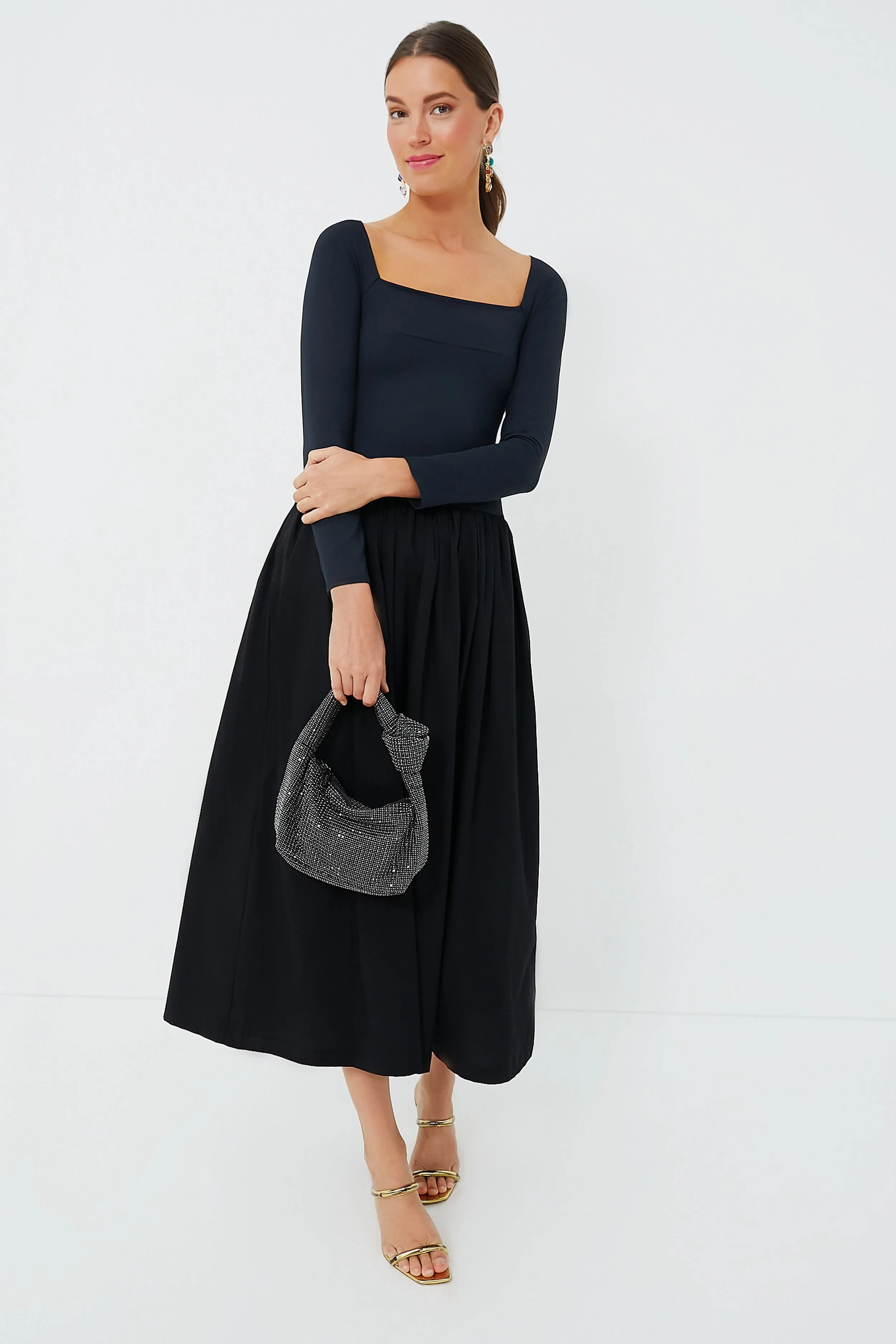 Black Deeda Maxi Dress