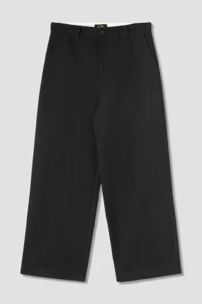 Black Twill A Pant