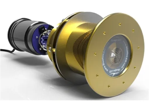 Bluefin Great White GW20 Thru Hull Interchangable LED Underwater Boat Light 24V - 3 Colours