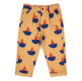 Bobo Choses - SAIL BOAT ALL OVER CHINO PANTS