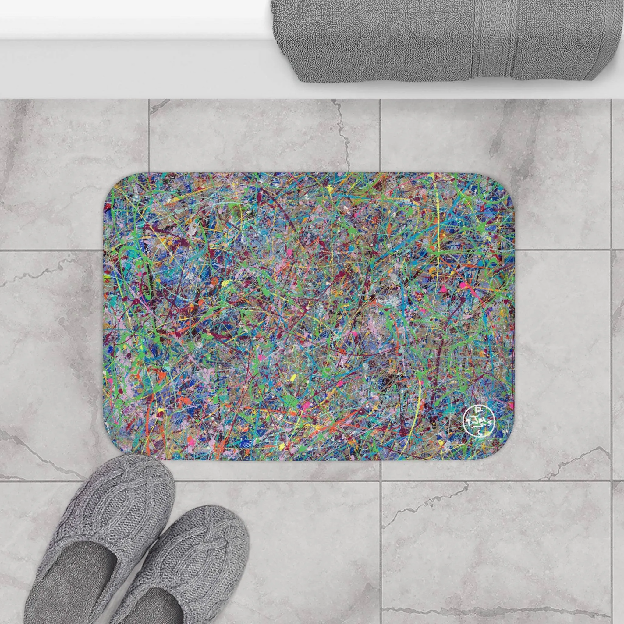 Boundless Beginnings Bath Mat by Jumper Maybach®