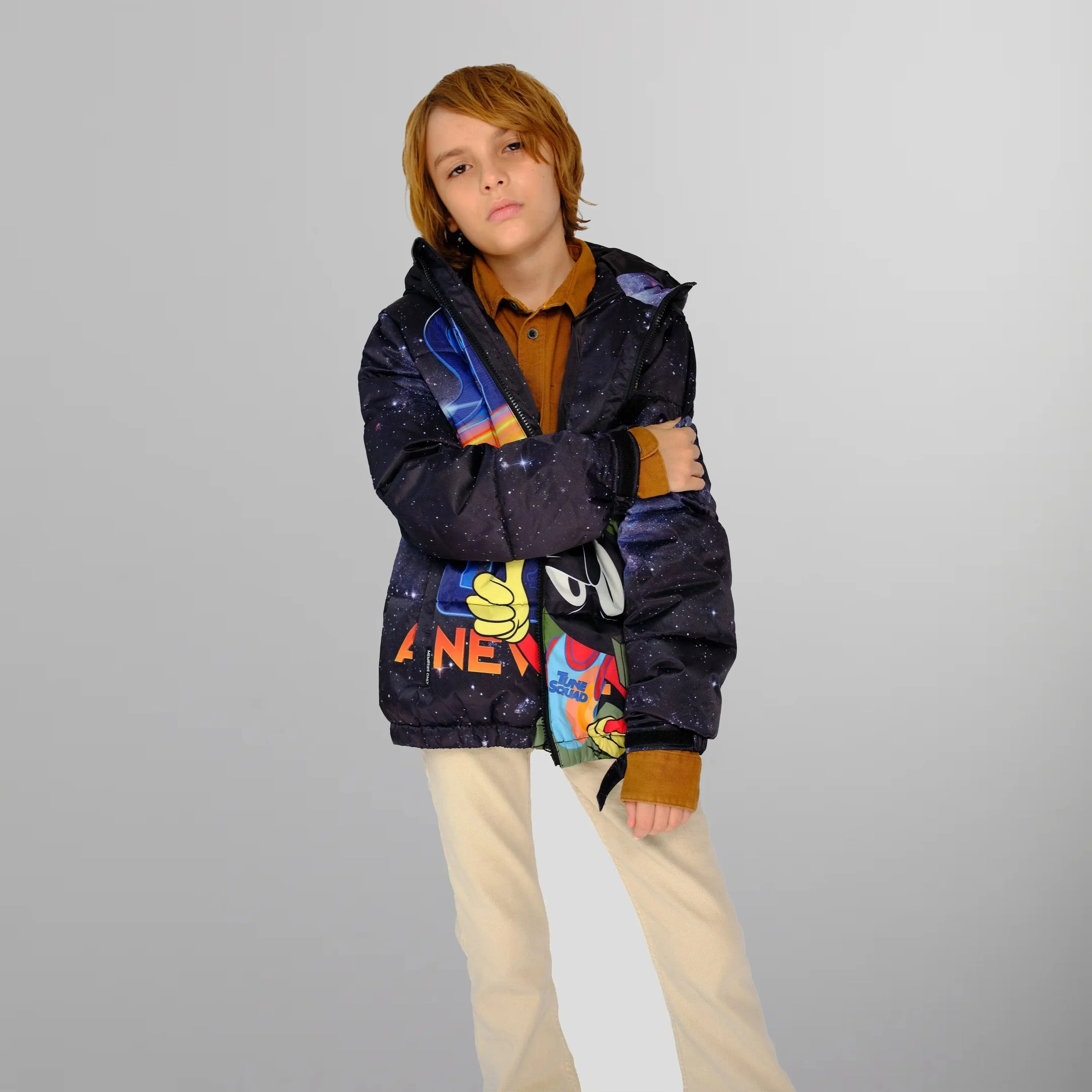 Boy's Space Jam Puffer Jacket - FINAL SALE