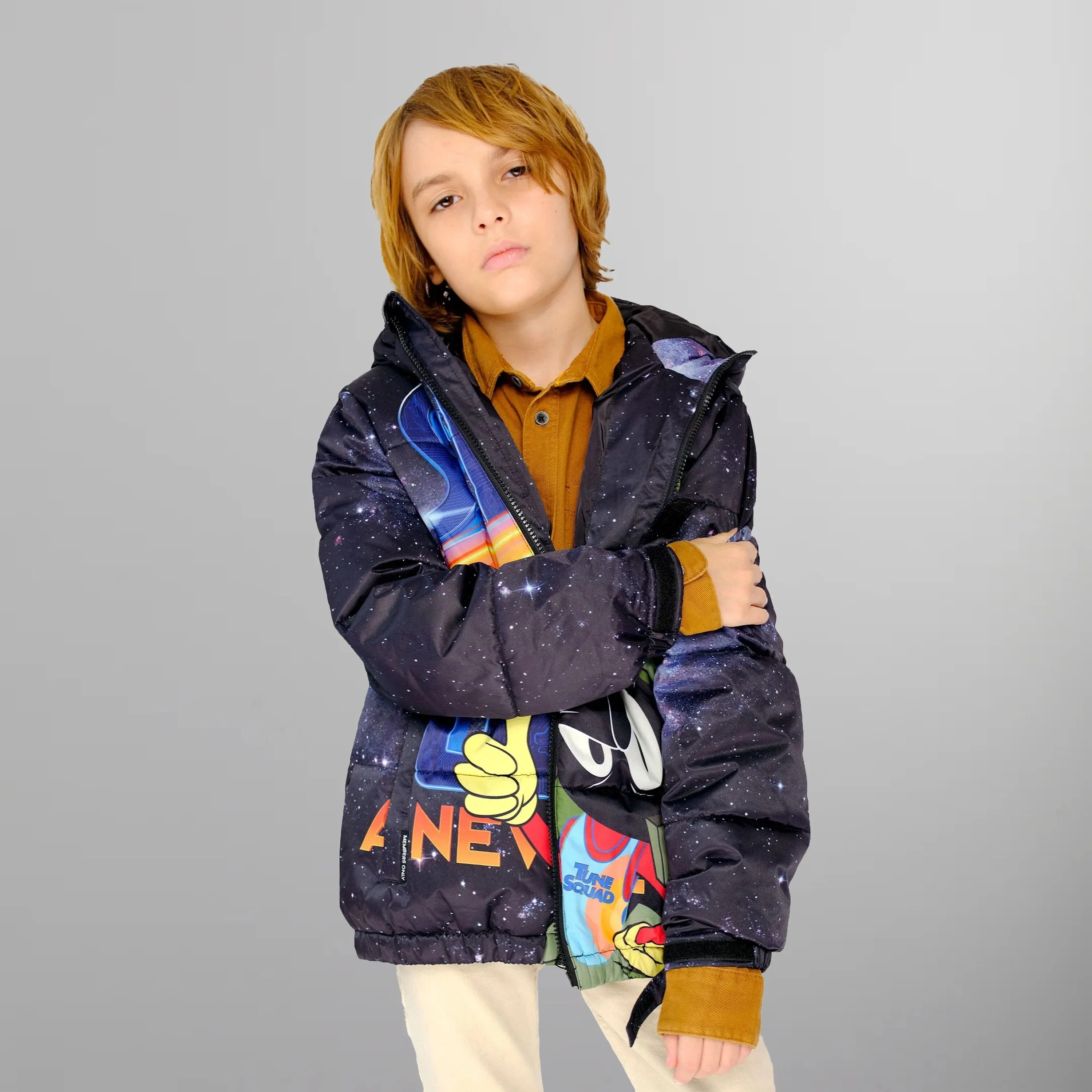 Boy's Space Jam Puffer Jacket - FINAL SALE