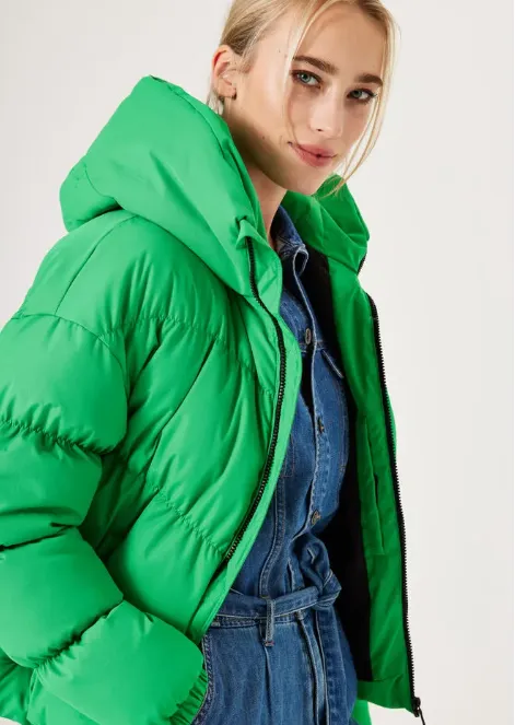 BRIGHT GREEN OR PINK PUFFER