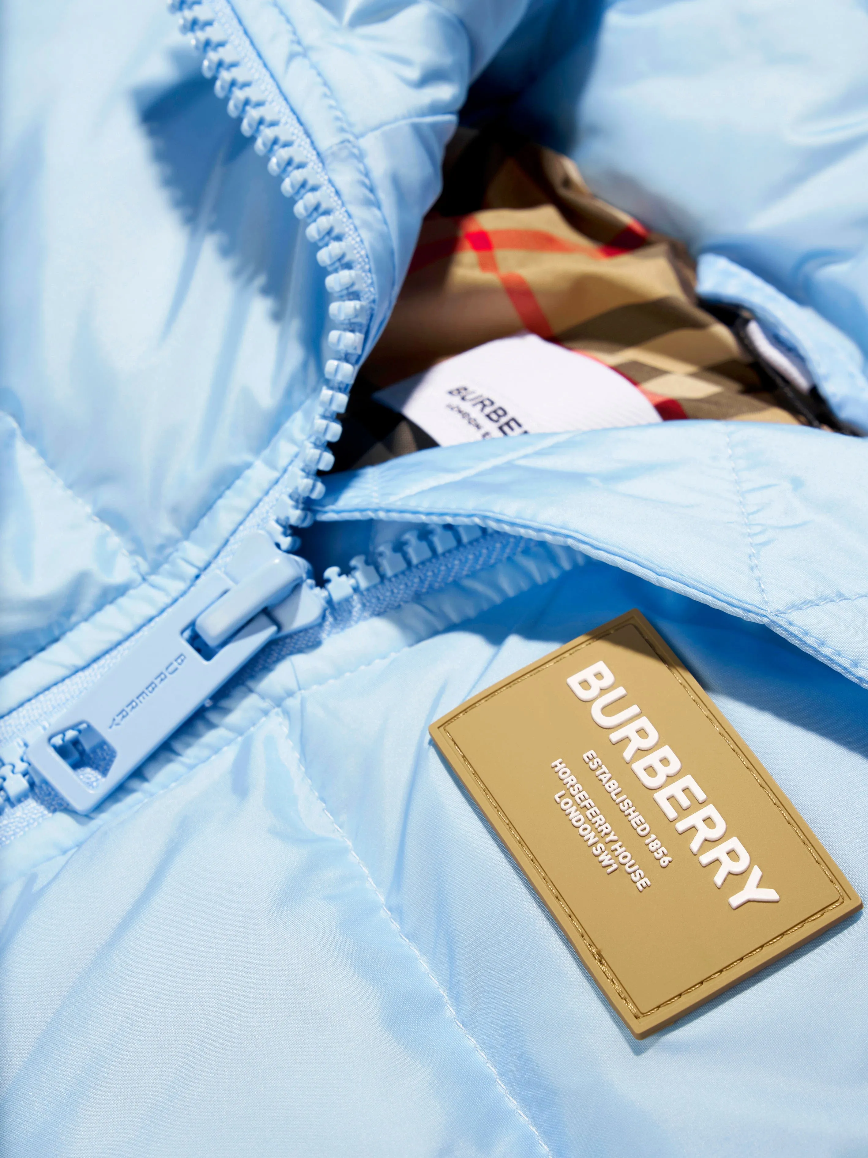 Burberry Girls Down Padded Edina Puffer Jacket