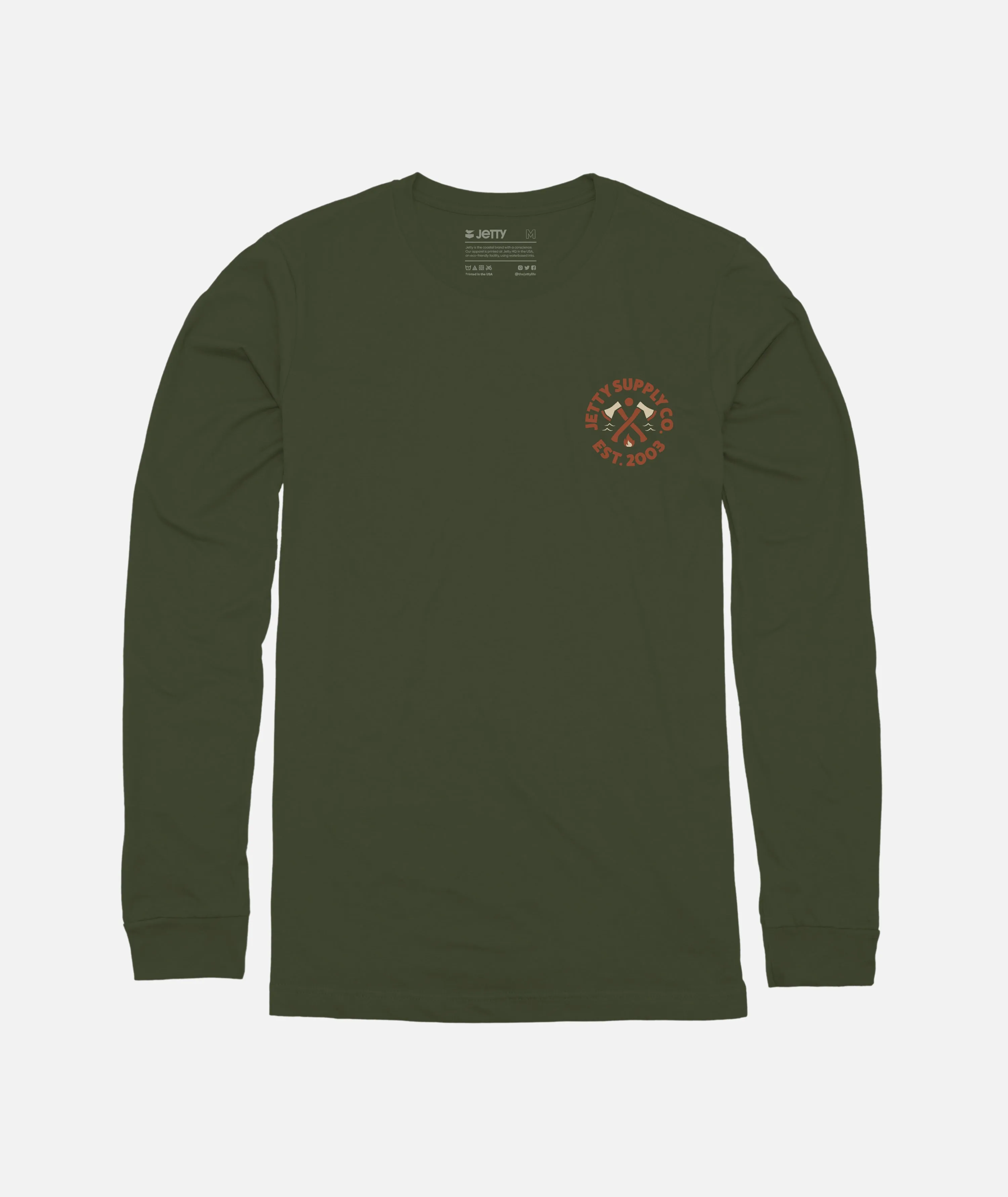 Camper Long Sleeve - Military Green