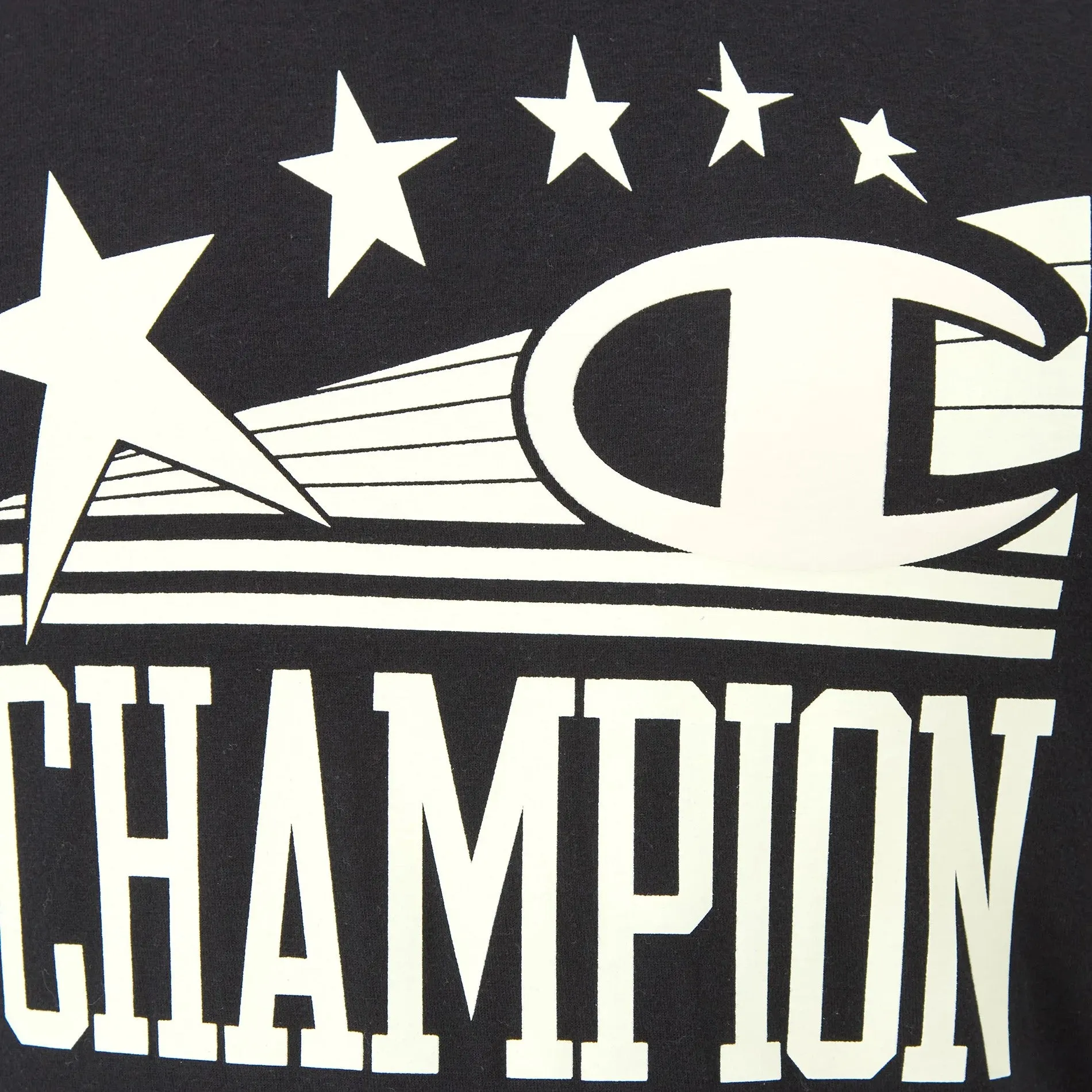 CHAMPION Classic Graphic T-Shirt, C & Stars Logo