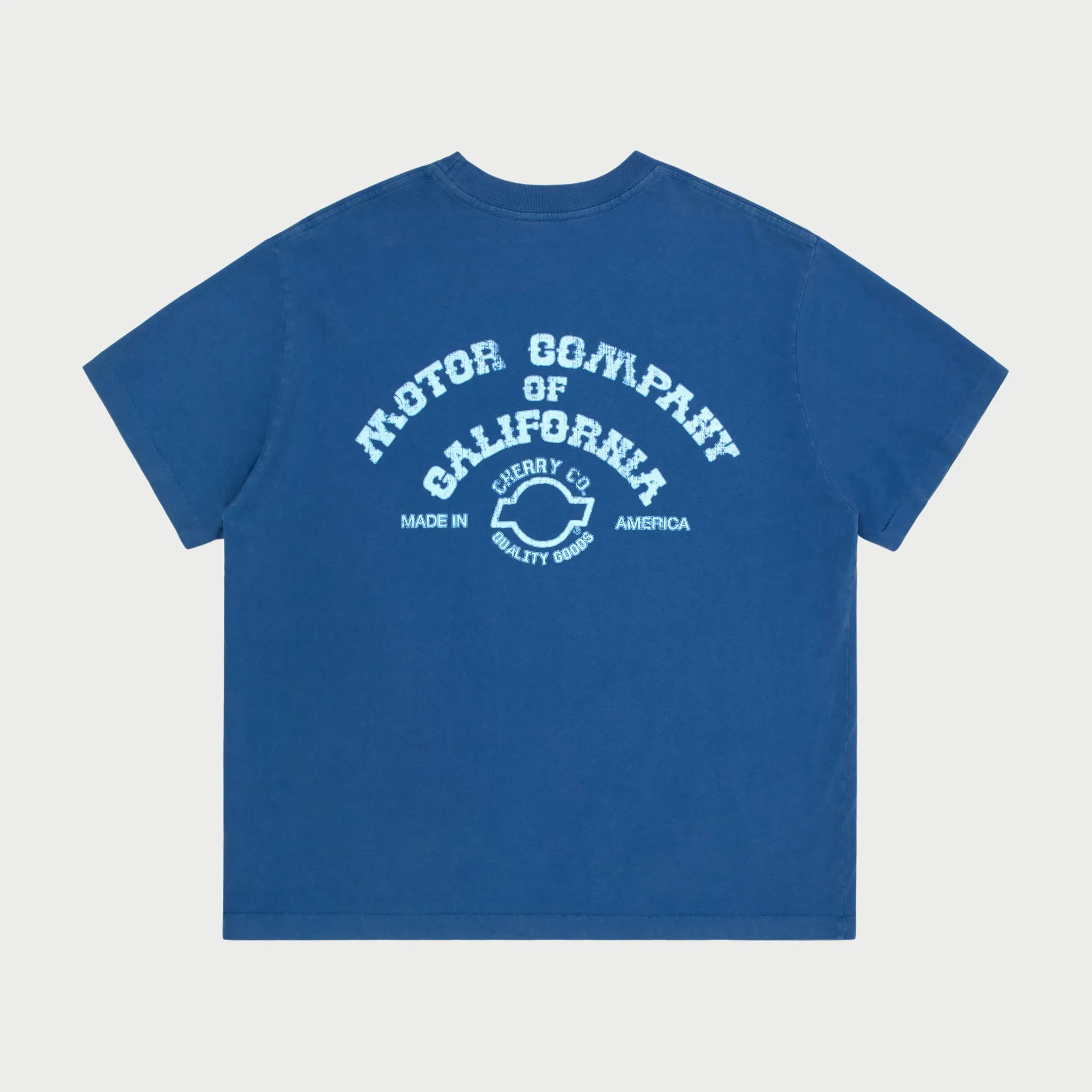 Cherry Motors Boxy Tee (Royal)