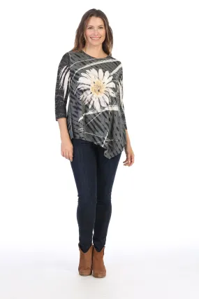 Chit Chat Double Knit Asymmetrical Top