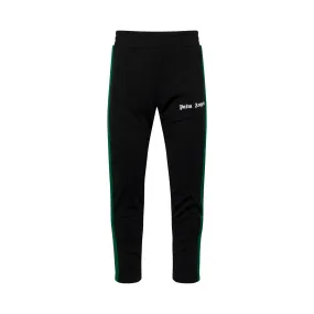 College Slim Track Pants in Black