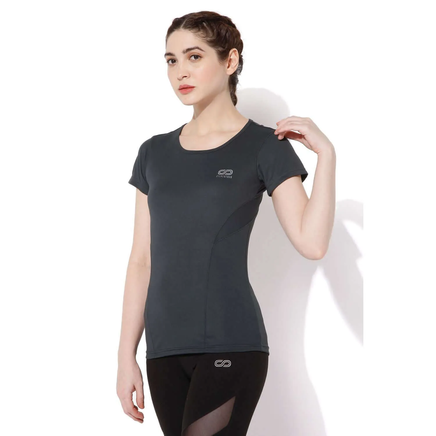 Contour Training Tee Dark Grey