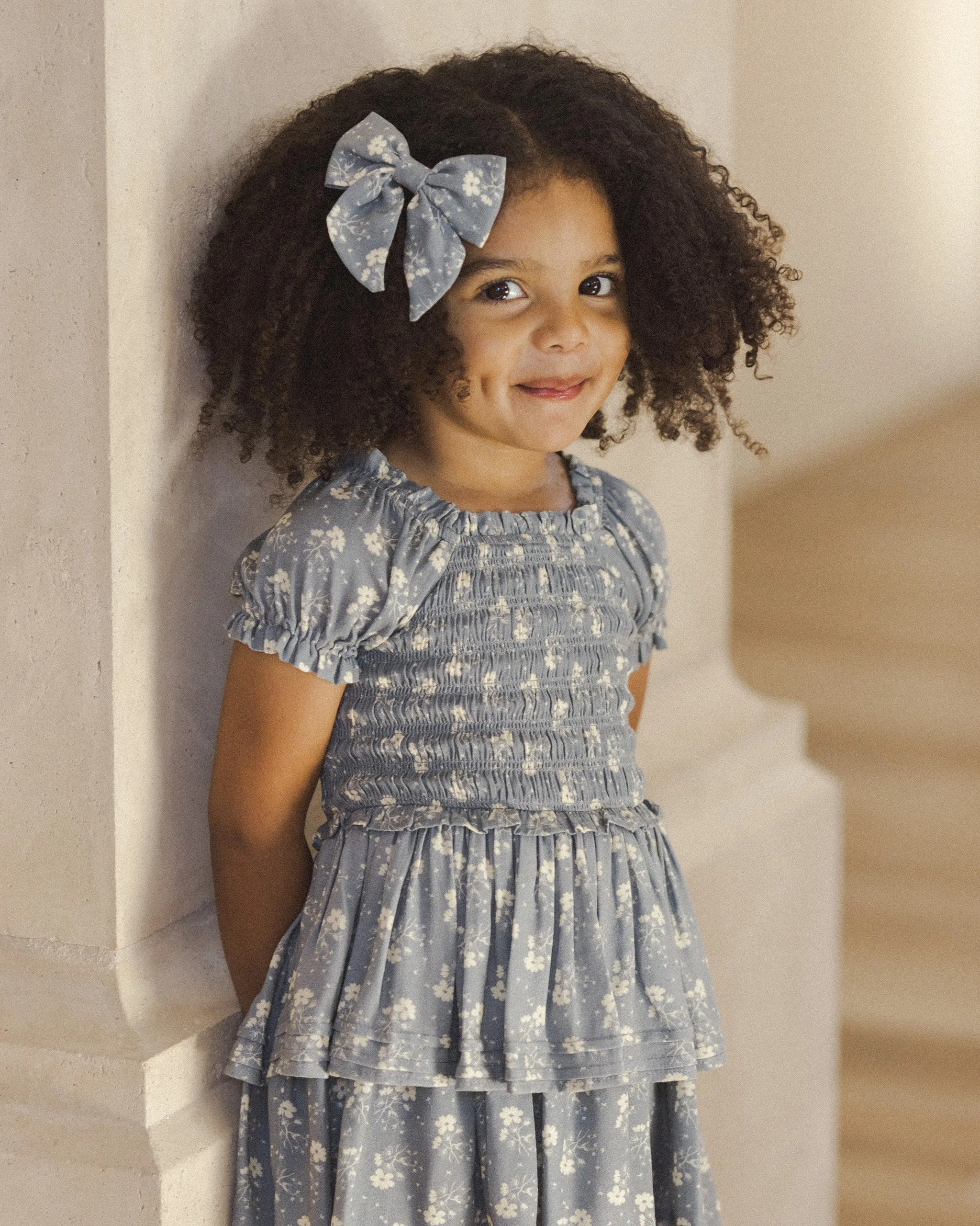 Cosette Dress || Blue Ditsy