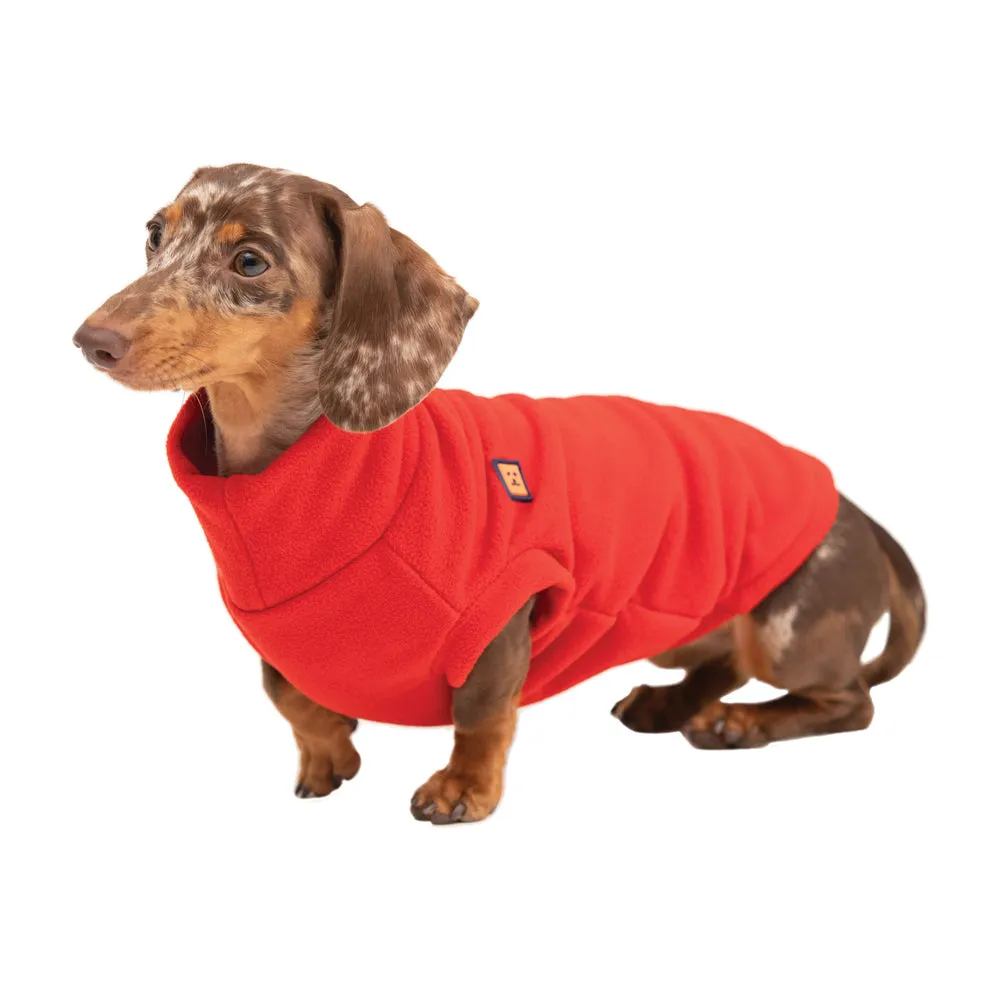 Cosy Fleece Dachshund Jumper