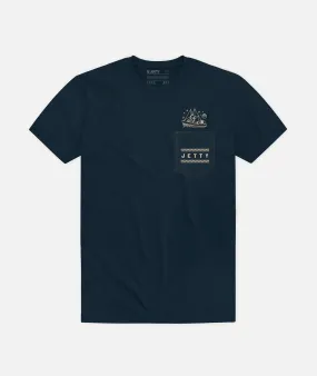 Cruise Pocket Tee - Navy