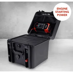 Dakota Lithium - Powerbox  135 Waterproof Solar Generator, 12V 135Ah DL  1,000CCA Battery Included