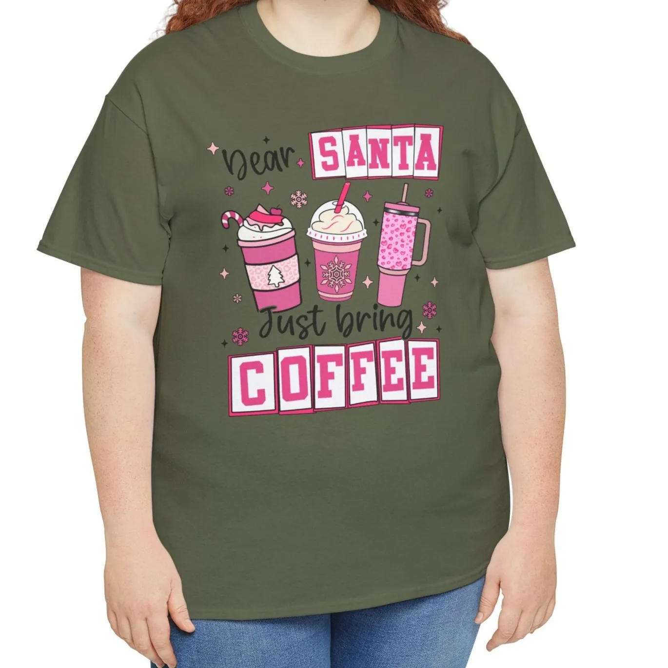 Dear Santa, Just Bring Coffee Tee