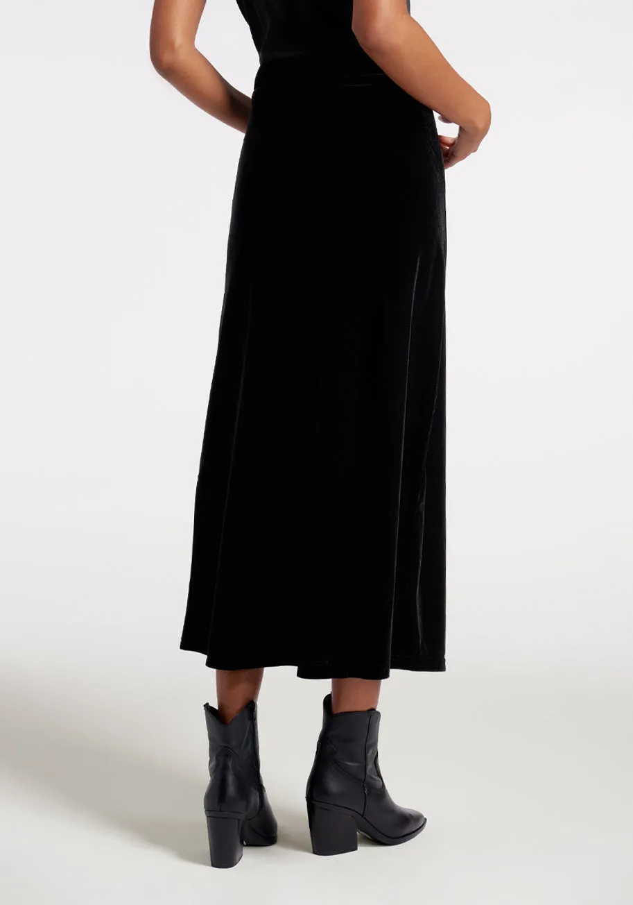 Don't Look Down Midi Skirt