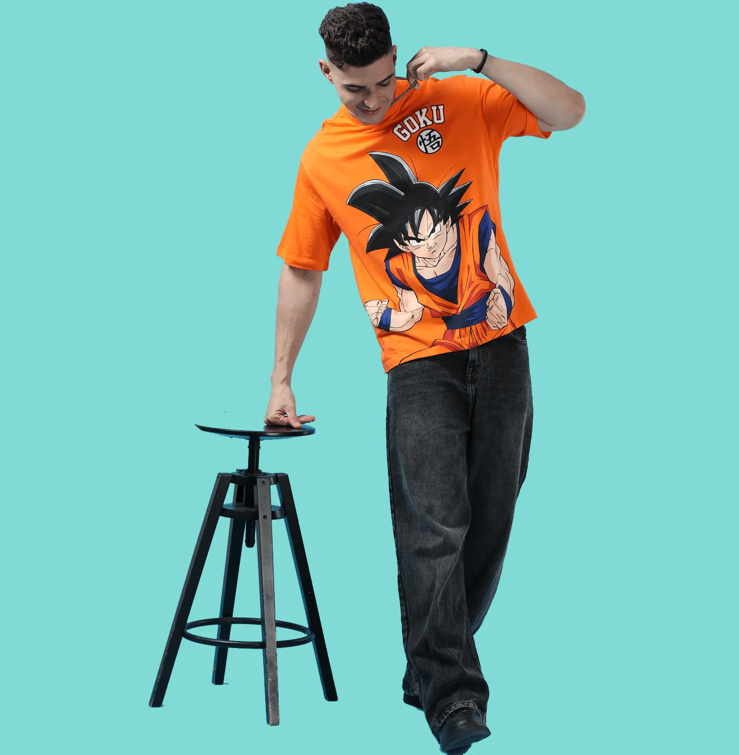 Dragon Ball Z 1546 Orange T Shirt