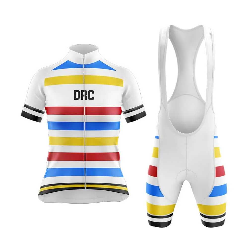 DRC BB Signature Club Cycling Kit (V3) (White)